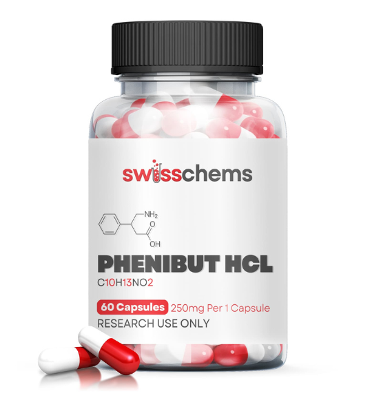 Swiss Chems Phenibut HCL 250mg 60 Capsules in Pakistan