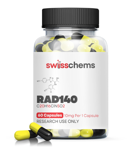 Swiss RAD-140 (Testolone) 10mg Capsules in Karachi