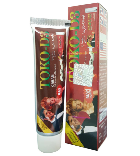 Toko D3 Herbal Delay Timing Cream in Pakistan