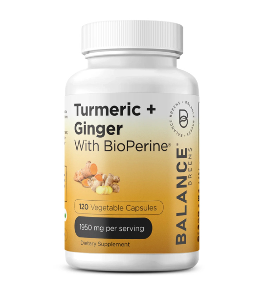 Turmeric Curcumin Ginger 95% Curcuminoids 1950mg Capsules in Gujranwala