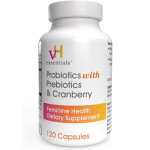 vH Essentials Probiotics with Prebiotics, Cranberry Feminine Health Capsules in Pakistan