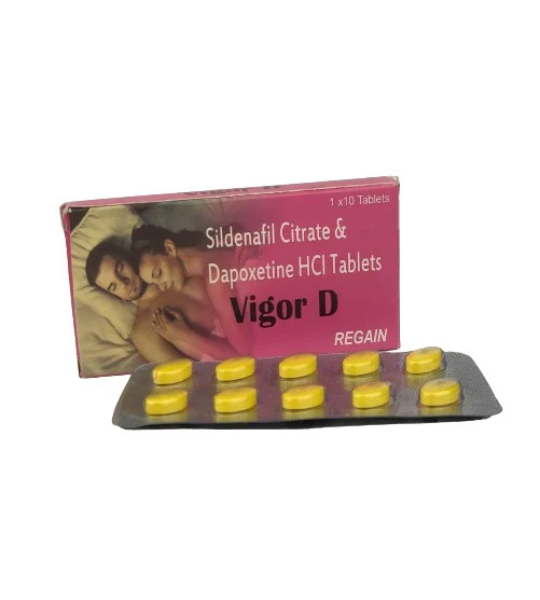 Vigor D Sildenafil & Dapoxetine Tablets In Pakistan