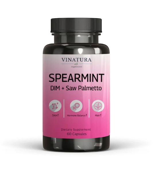 VINATURA Spearmint, DIM, Saw Palmetto 60 Capsules in Pakistan