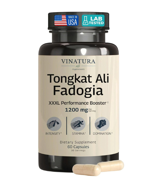 VINATURA Tongkat Ali Fadogia 1200mg Capsules in Pakistan