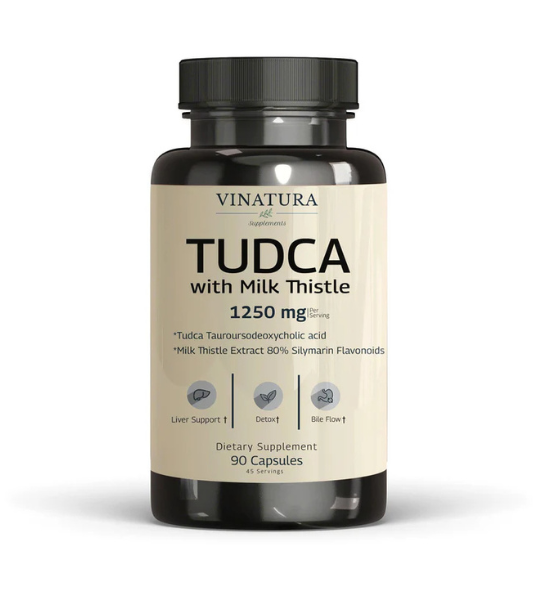 VINATURA TUDCA Milk Thistle 1250mg, 90 Capsules in Pakistan