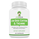 VitaMonk Low Dose Caffeine and Theanine Capsules in Pakistan